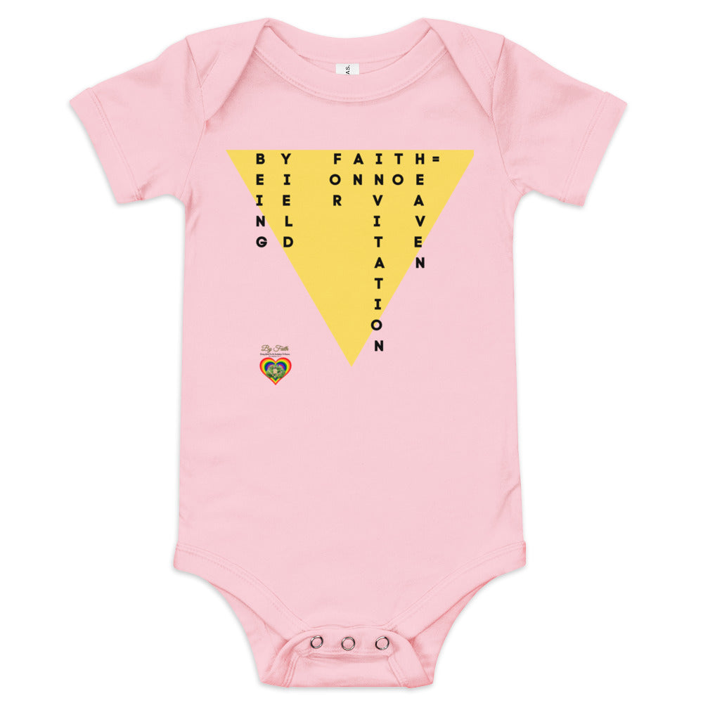 By Faith Baby Short Sleeve One Piece