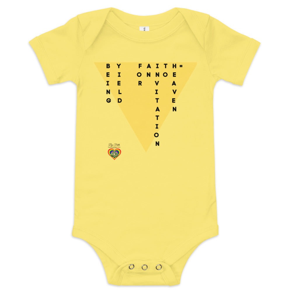 By Faith Baby Short Sleeve One Piece