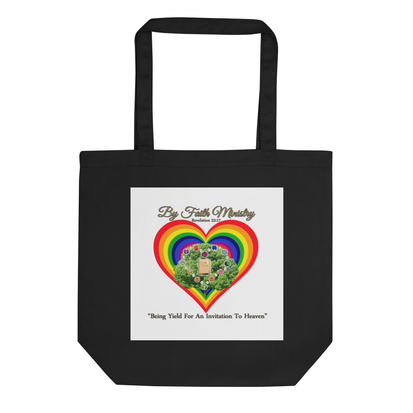 By Faith "A Love In Every Moment Of Time" Poem Eco Tote Bag