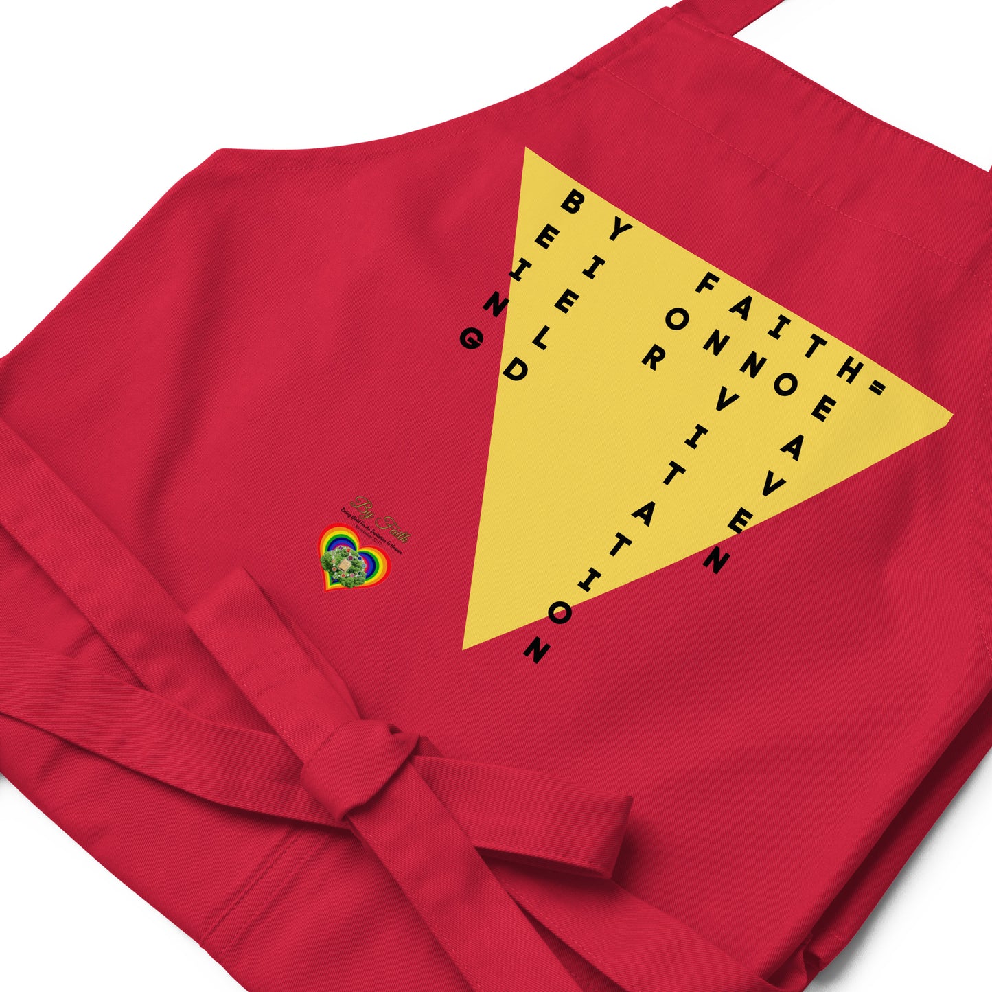 By Faith Organic Cotton Apron