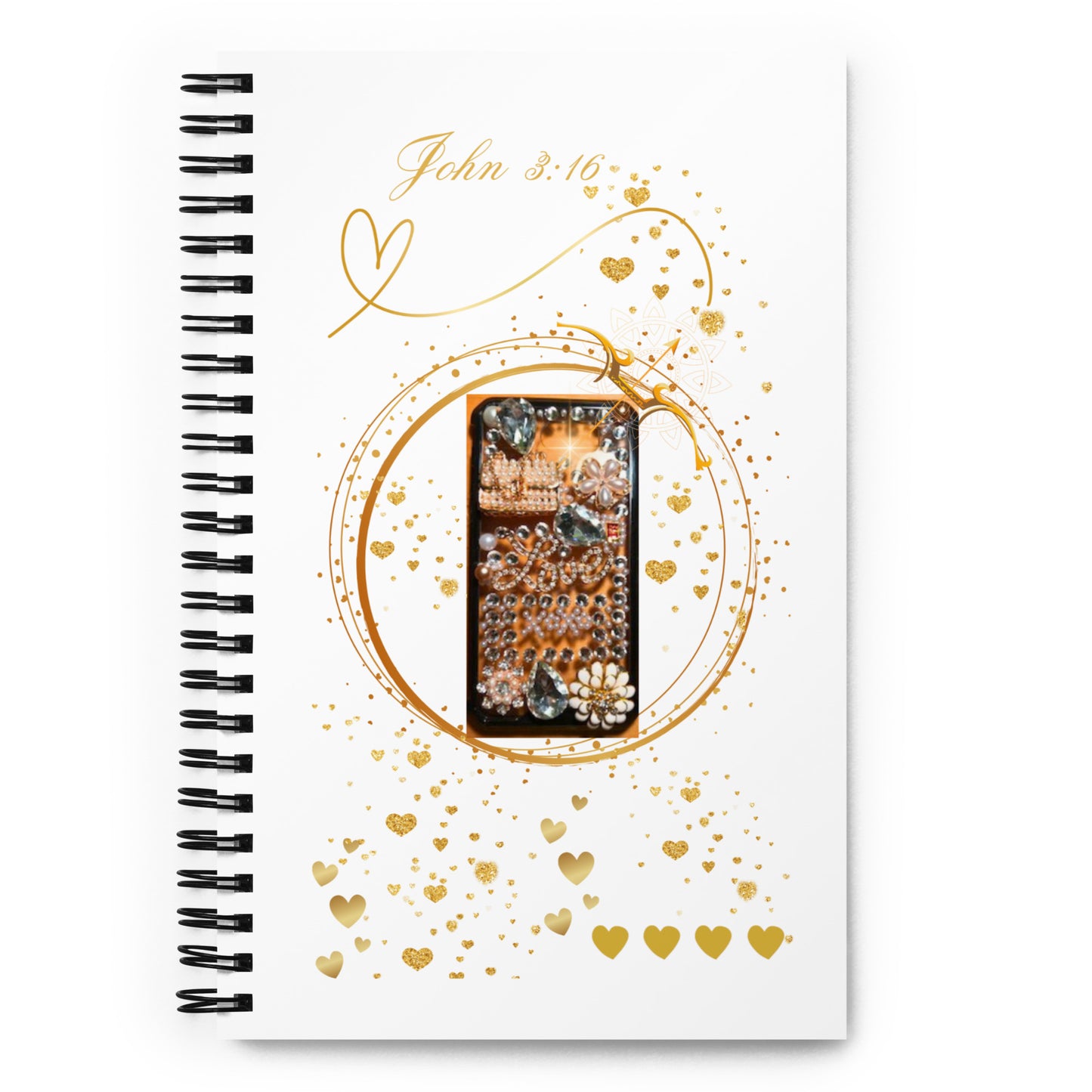 By Faith John 3:16 Spiral Notebook