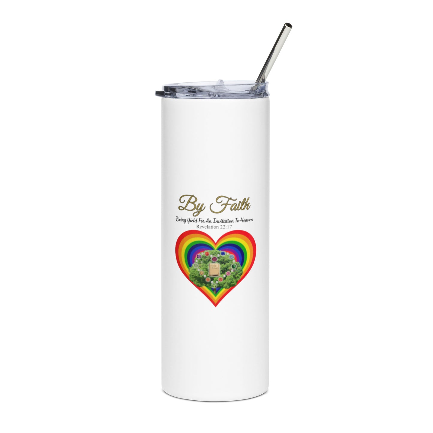 By Faith Stainless Steel Tumbler
