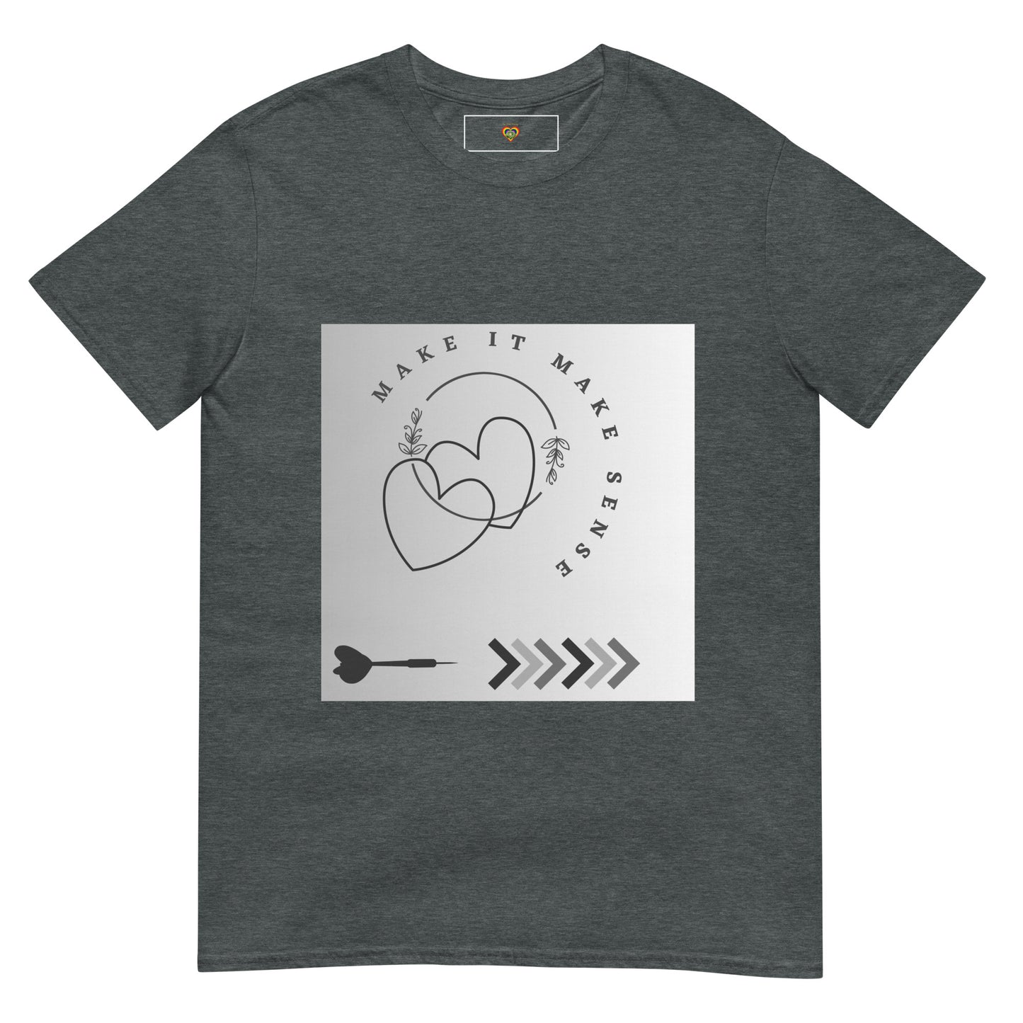 By Faith Make It Make Sense Leviticus 10:10 Short-Sleeve Unisex T-Shirt