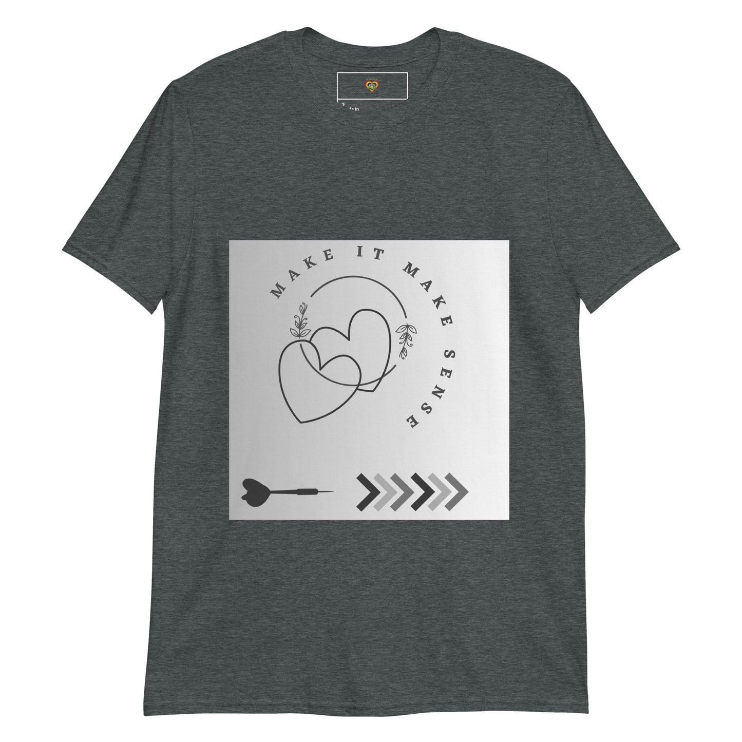 By Faith Make It Make Sense Leviticus 10:10 Short-Sleeve Unisex T-Shirt