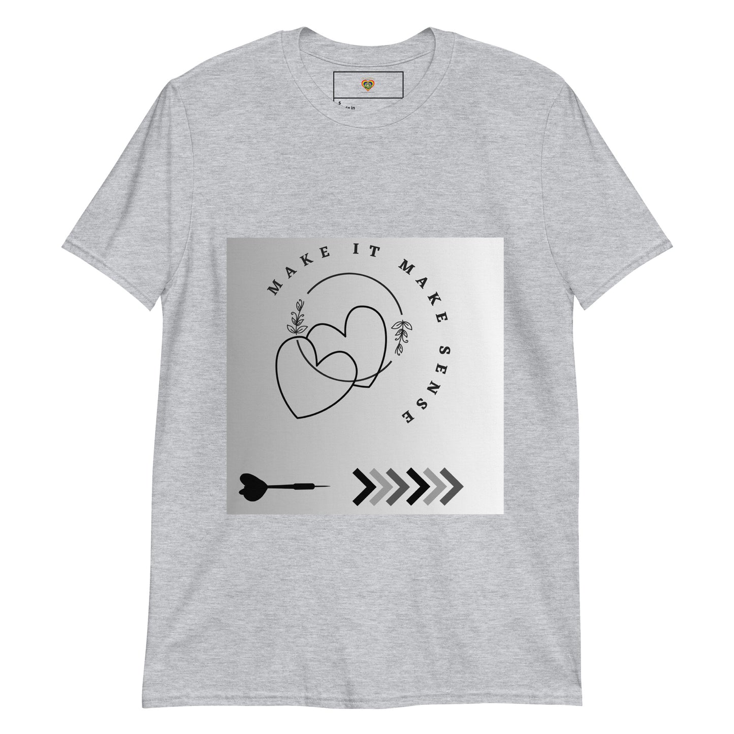 By Faith Make It Make Sense Leviticus 10:10 Short-Sleeve Unisex T-Shirt