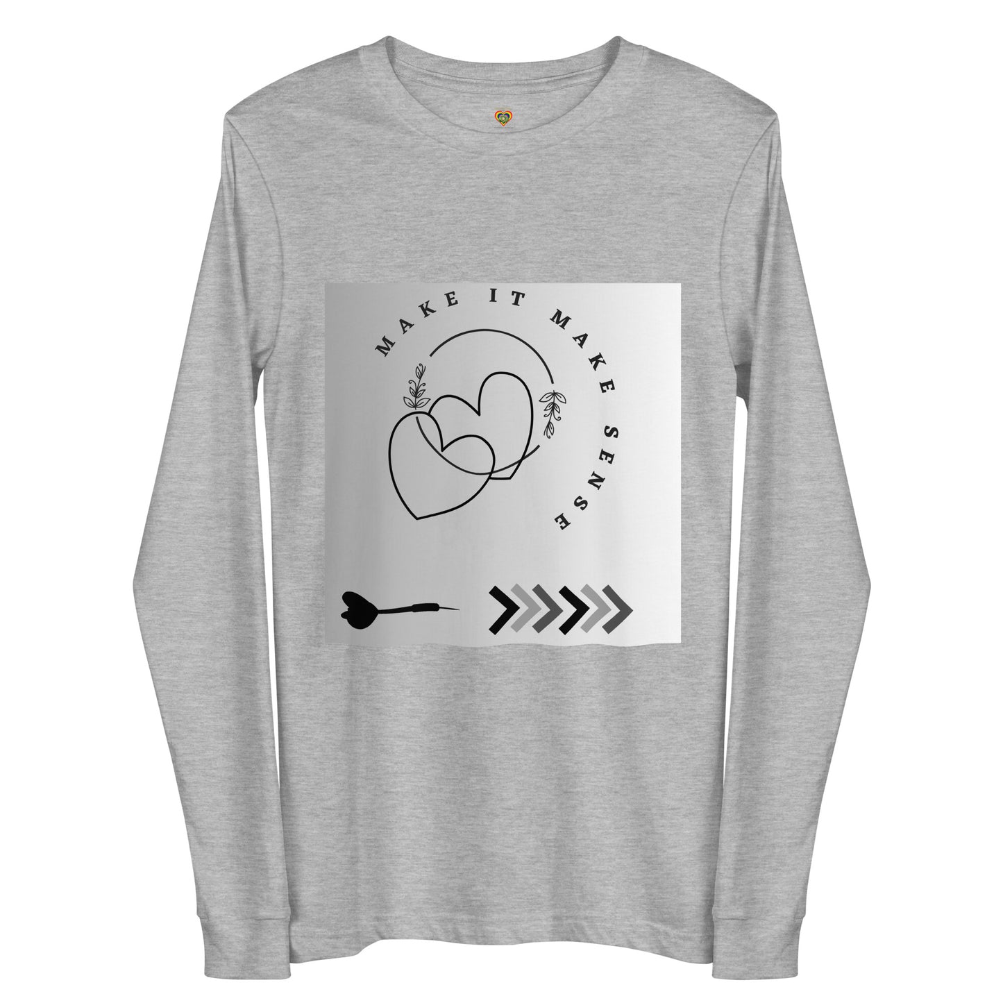 By Faith Make It Make Sense Leviticus 10:10 Unisex Long Sleeve Tee