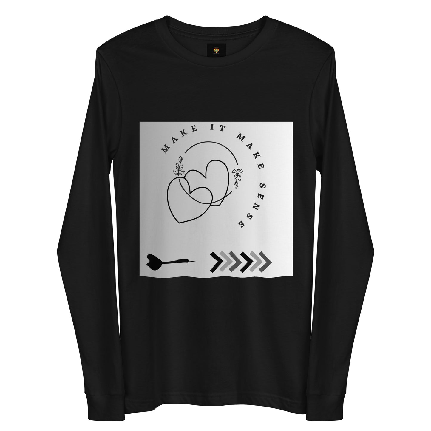 By Faith Make It Make Sense Leviticus 10:10 Unisex Long Sleeve Tee