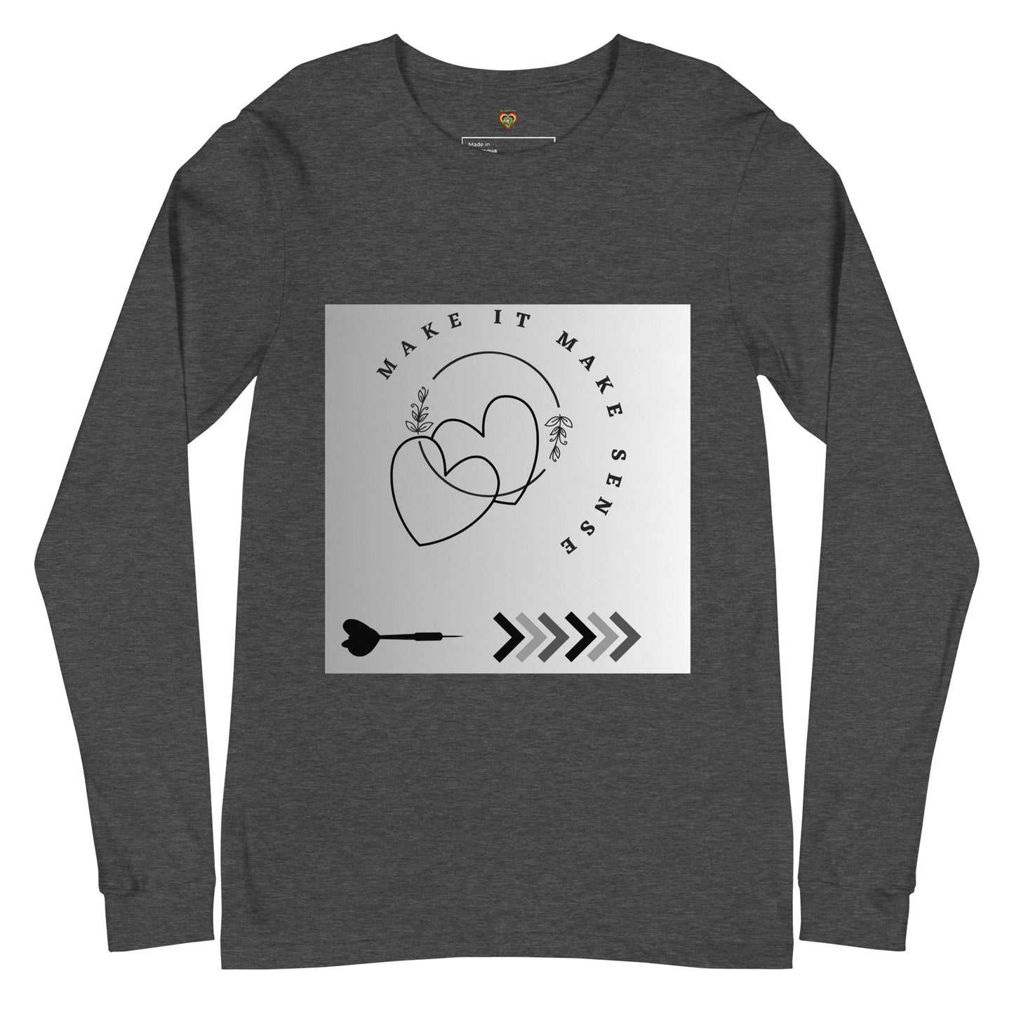By Faith Make It Make Sense Leviticus 10:10 Unisex Long Sleeve Tee