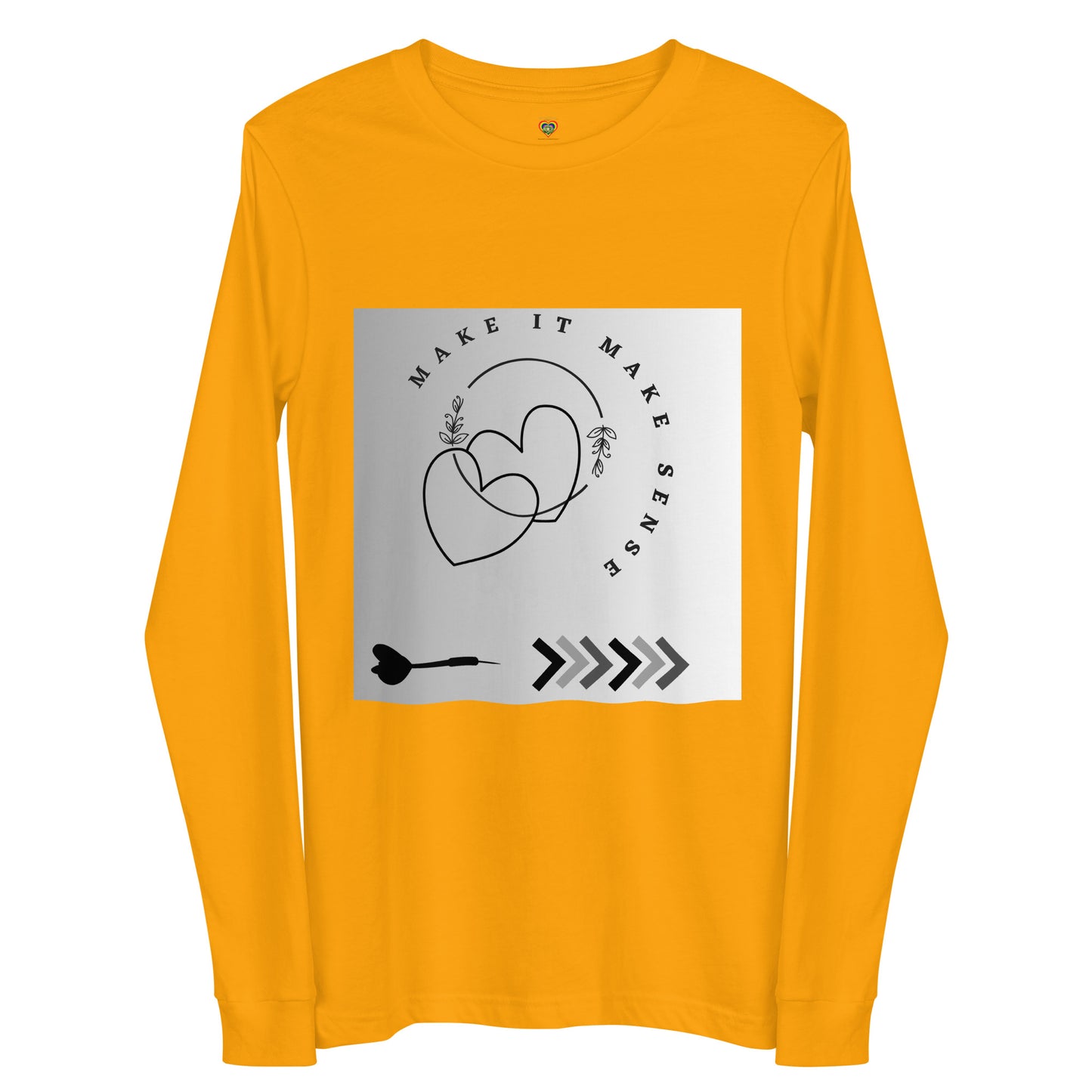 By Faith Make It Make Sense Leviticus 10:10 Unisex Long Sleeve Tee