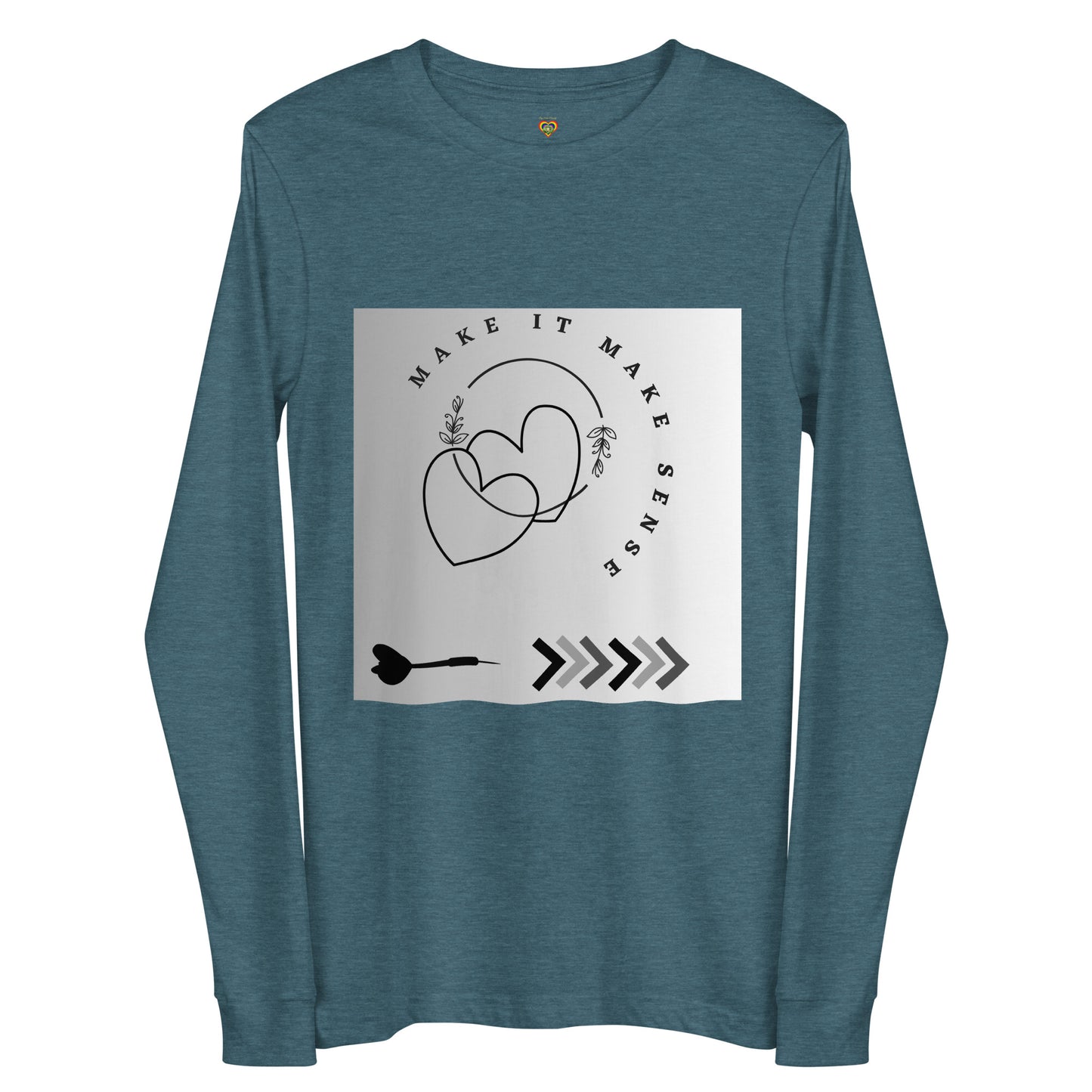 By Faith Make It Make Sense Leviticus 10:10 Unisex Long Sleeve Tee