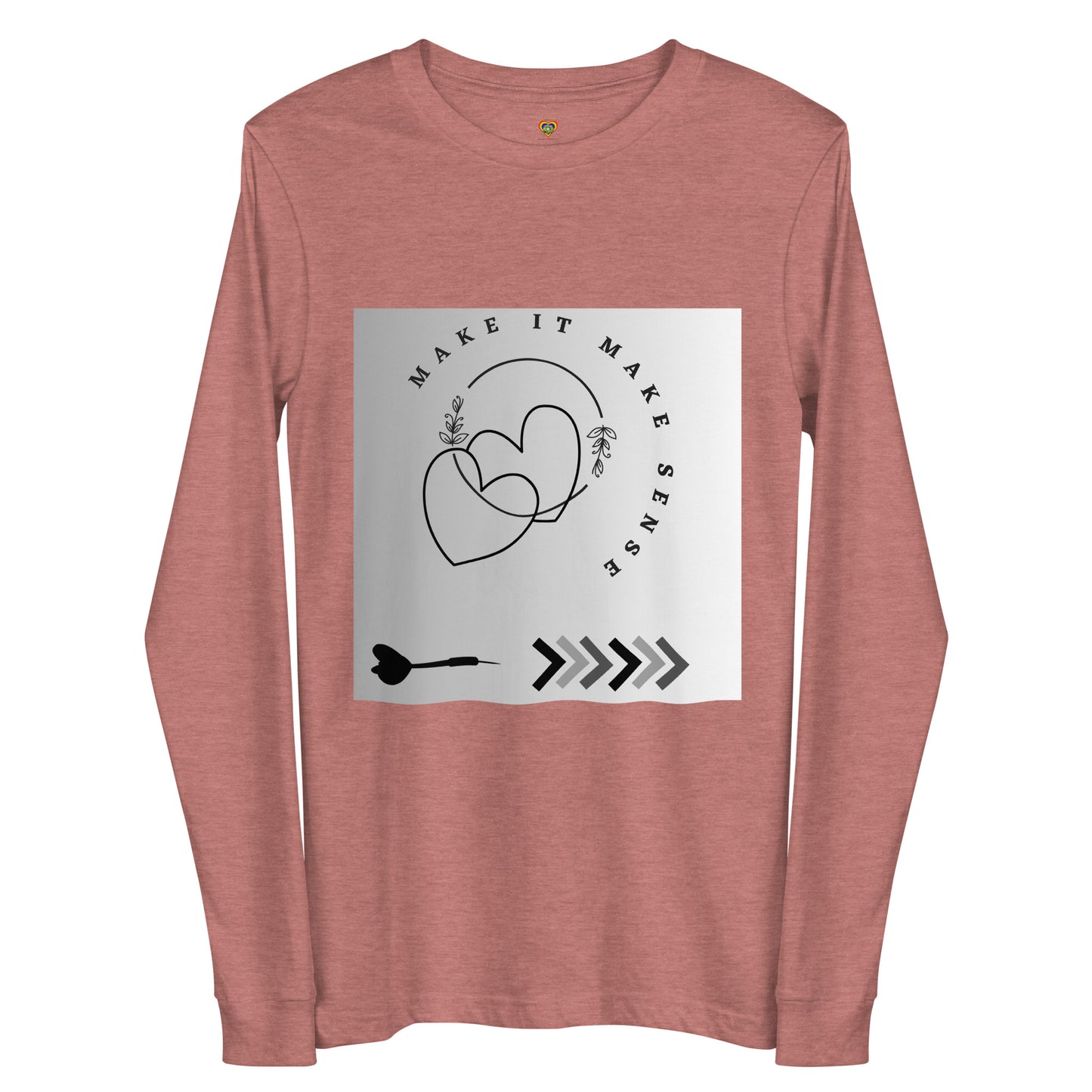 By Faith Make It Make Sense Leviticus 10:10 Unisex Long Sleeve Tee