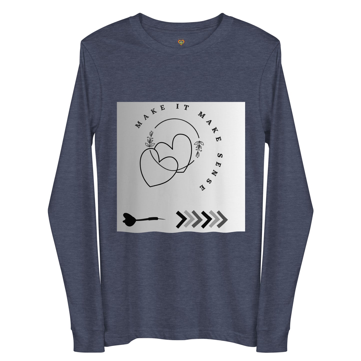 By Faith Make It Make Sense Leviticus 10:10 Unisex Long Sleeve Tee