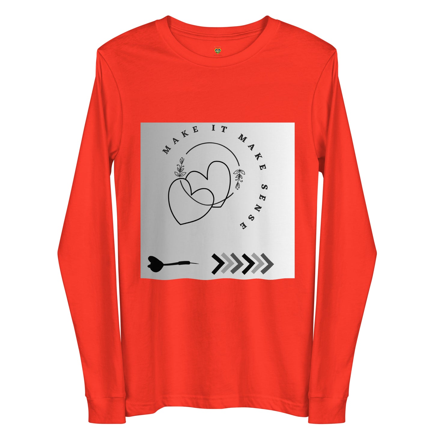 By Faith Make It Make Sense Leviticus 10:10 Unisex Long Sleeve Tee