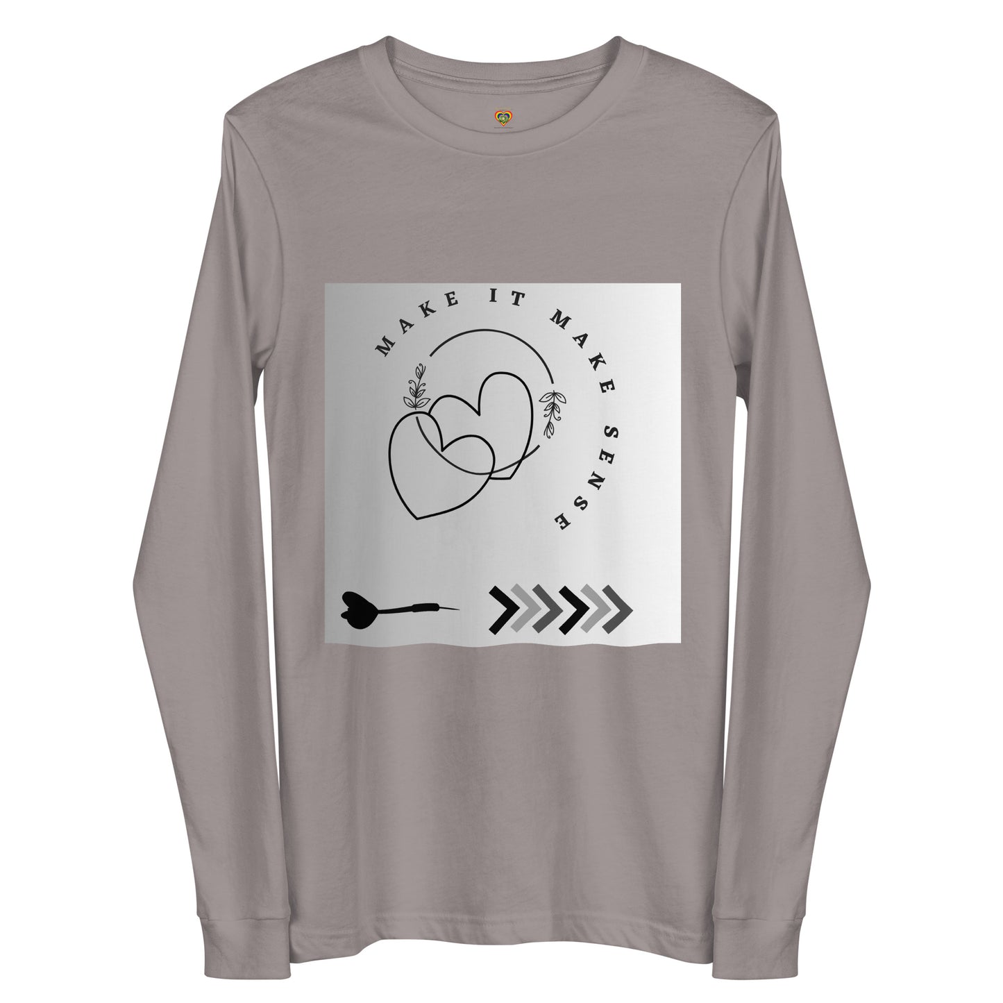 By Faith Make It Make Sense Leviticus 10:10 Unisex Long Sleeve Tee