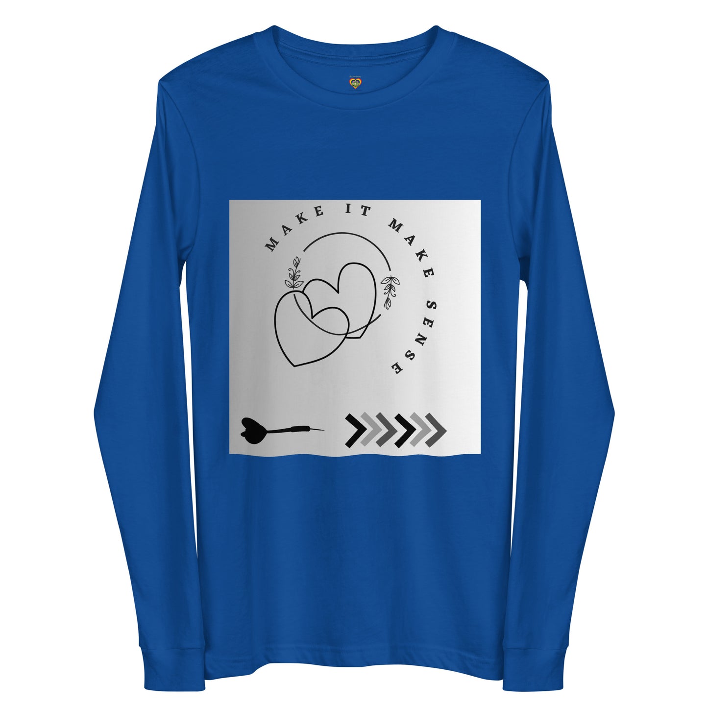 By Faith Make It Make Sense Leviticus 10:10 Unisex Long Sleeve Tee