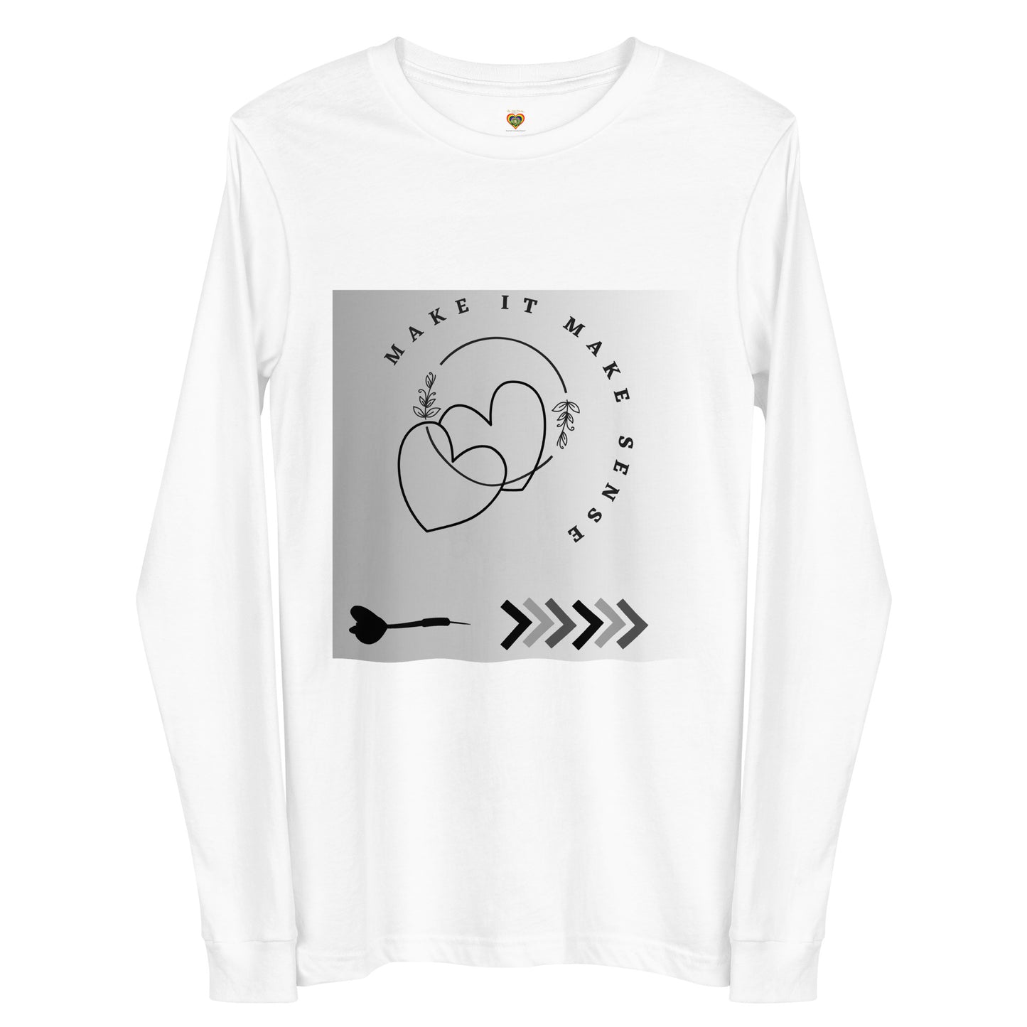 By Faith Make It Make Sense Leviticus 10:10 Unisex Long Sleeve Tee