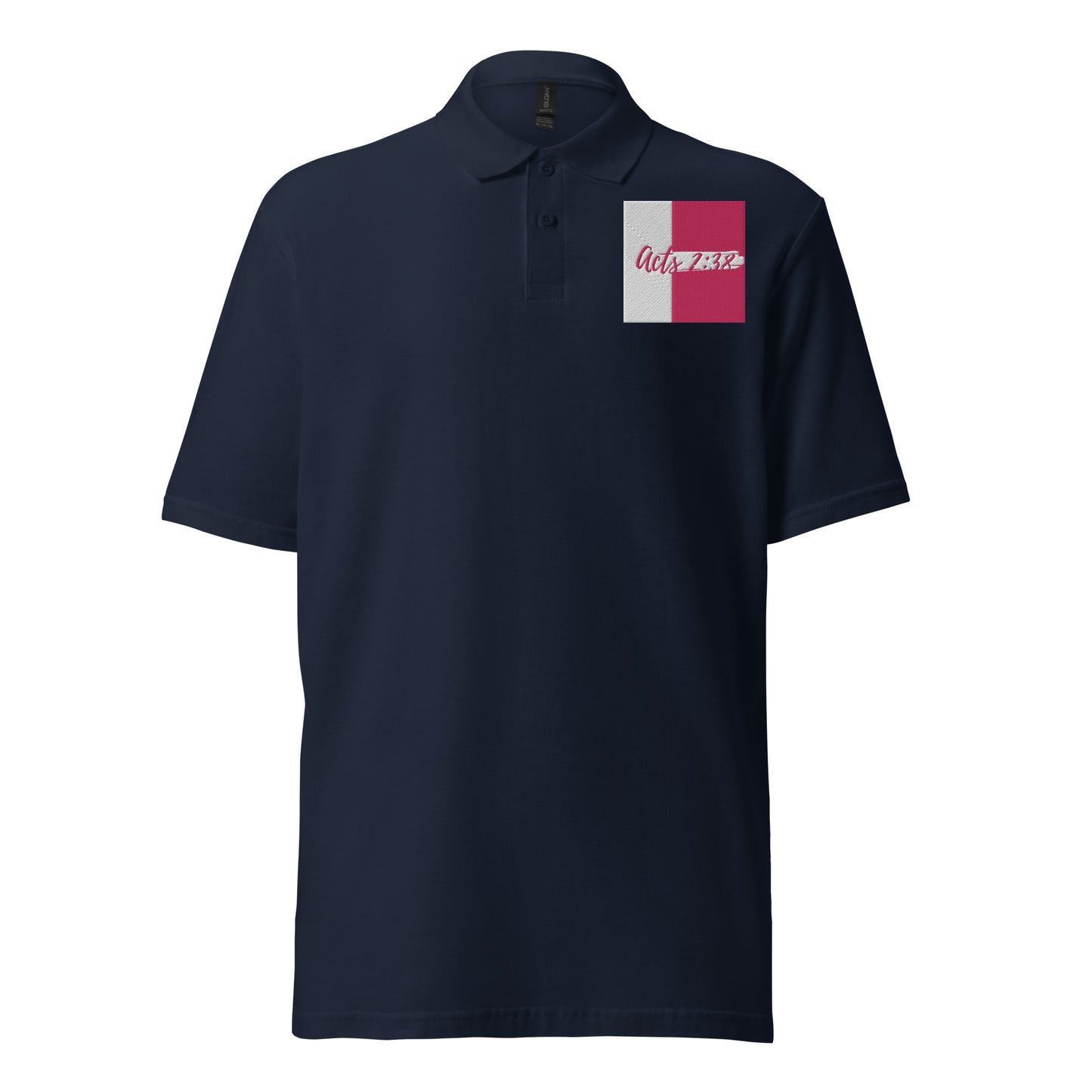 By Faith Acts 2:38 Women's Pique Polo Shirt
