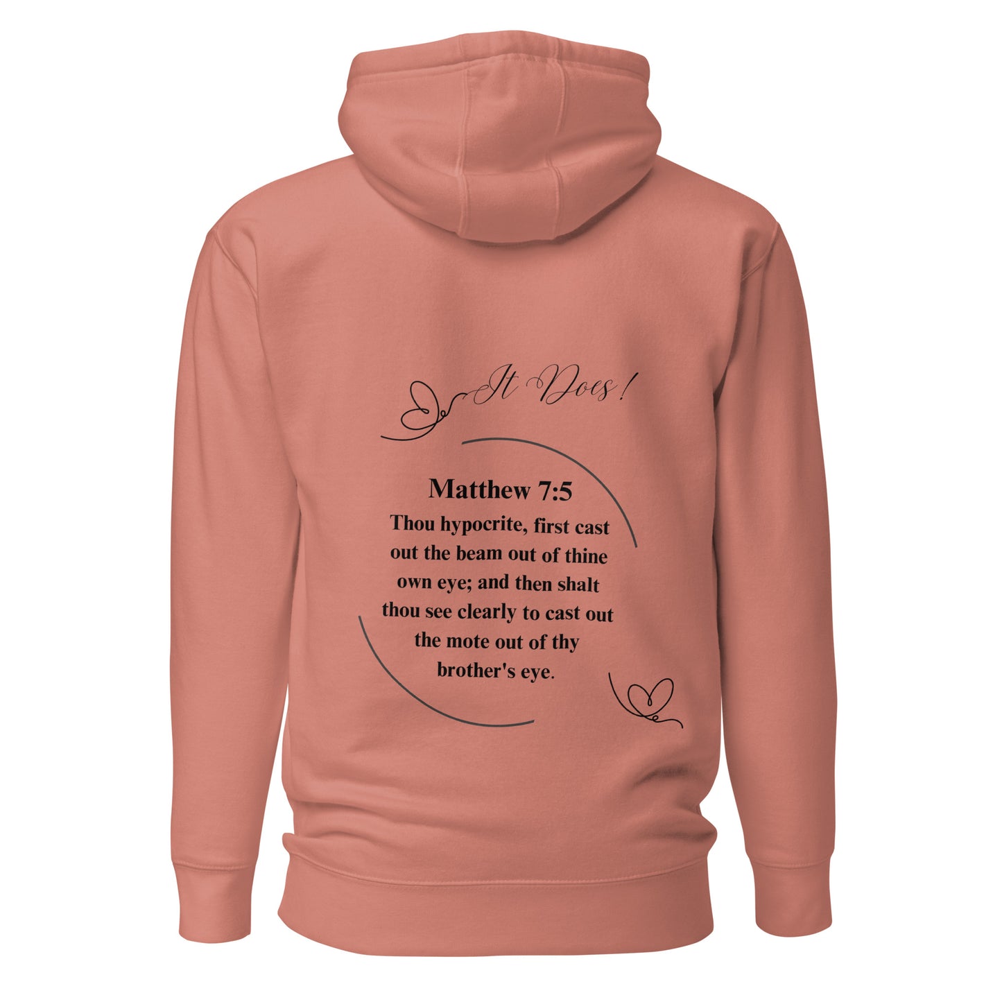 By Faith Matthew 7:5 Unisex Hoodie