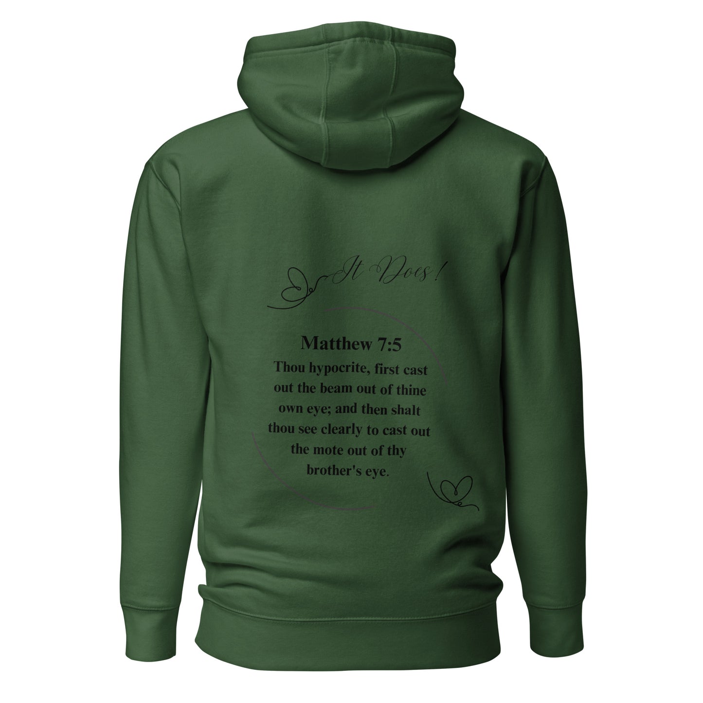 By Faith Matthew 7:5 Unisex Hoodie