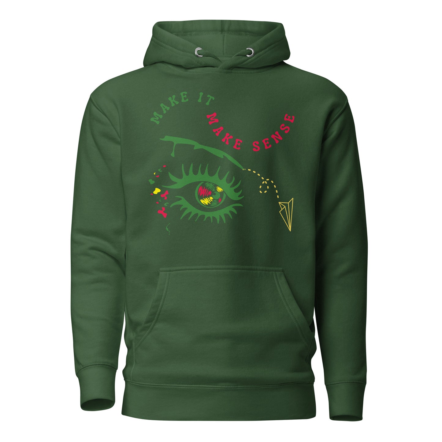By Faith Make It Make Sense Matthew 6:22 Unisex Hoodie