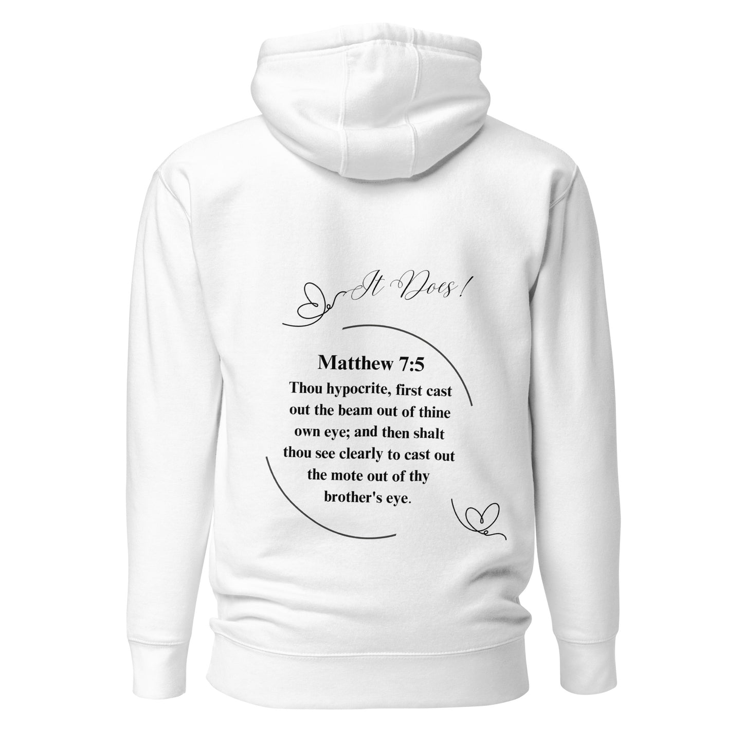 By Faith Matthew 7:5 Unisex Hoodie