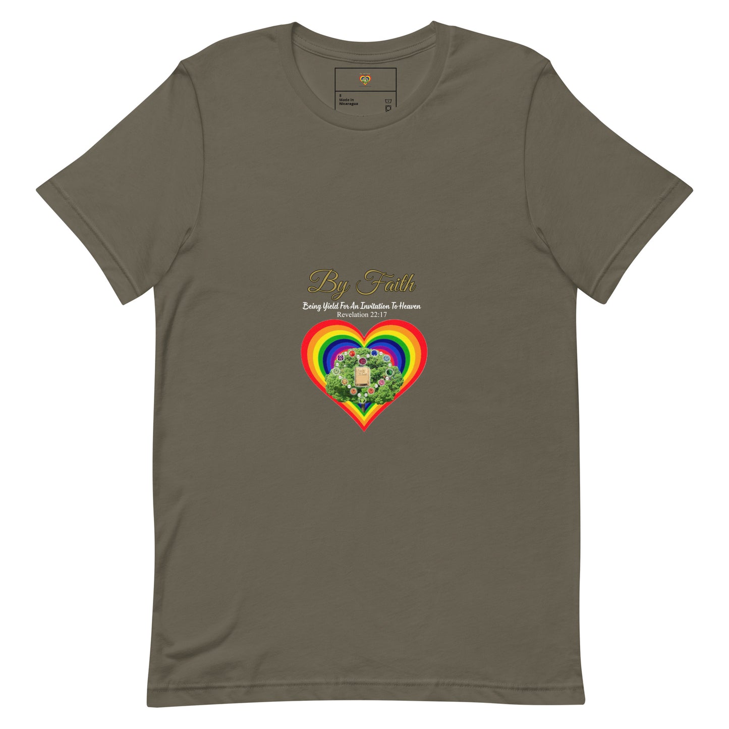 By Faith Logo Unisex T-shirt