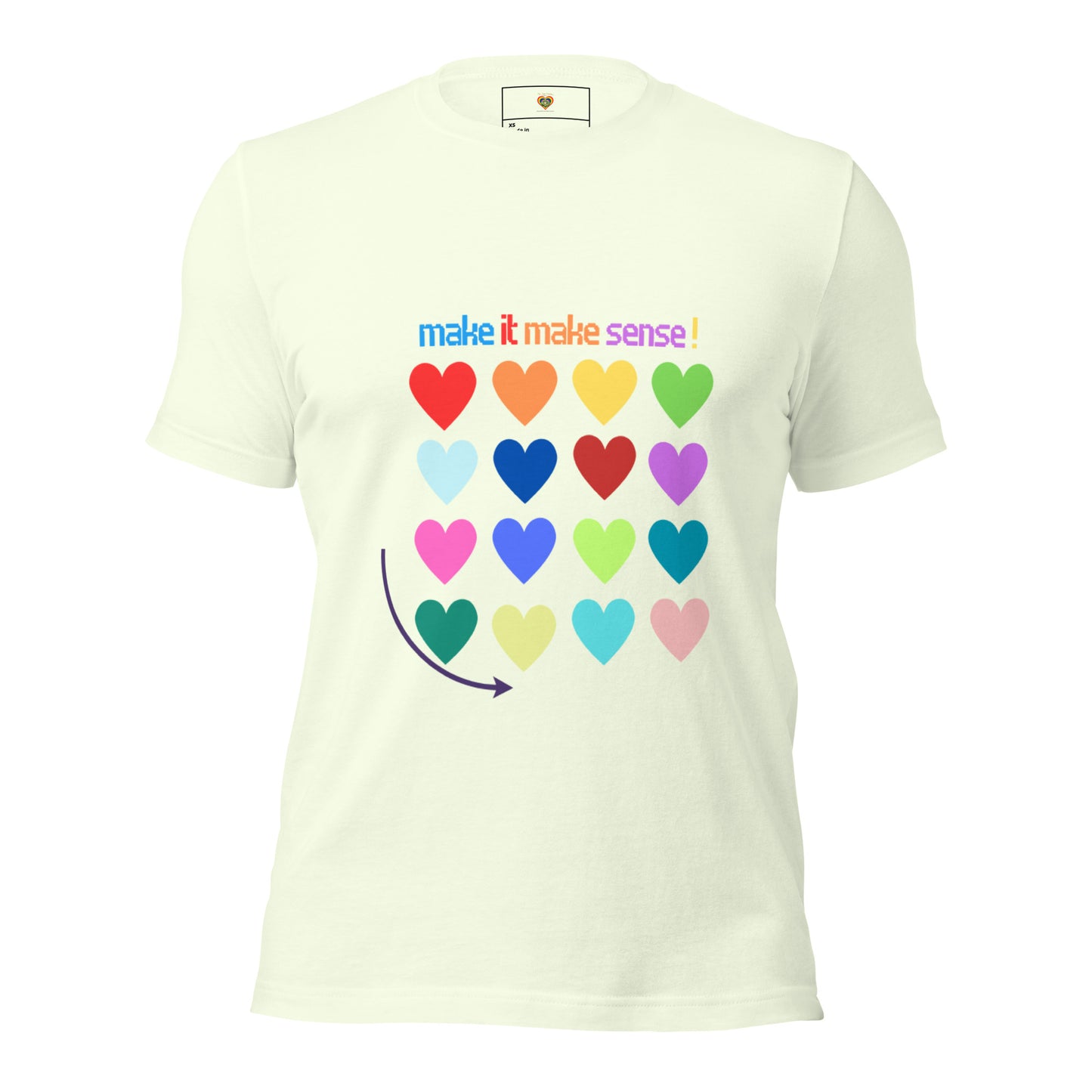 By Faith Make It Make Sense Romans 12:9 Short-Sleeve Unisex T-Shirt