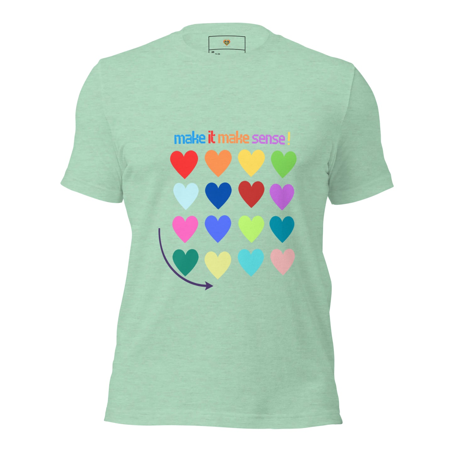 By Faith Make It Make Sense Romans 12:9 Short-Sleeve Unisex T-Shirt