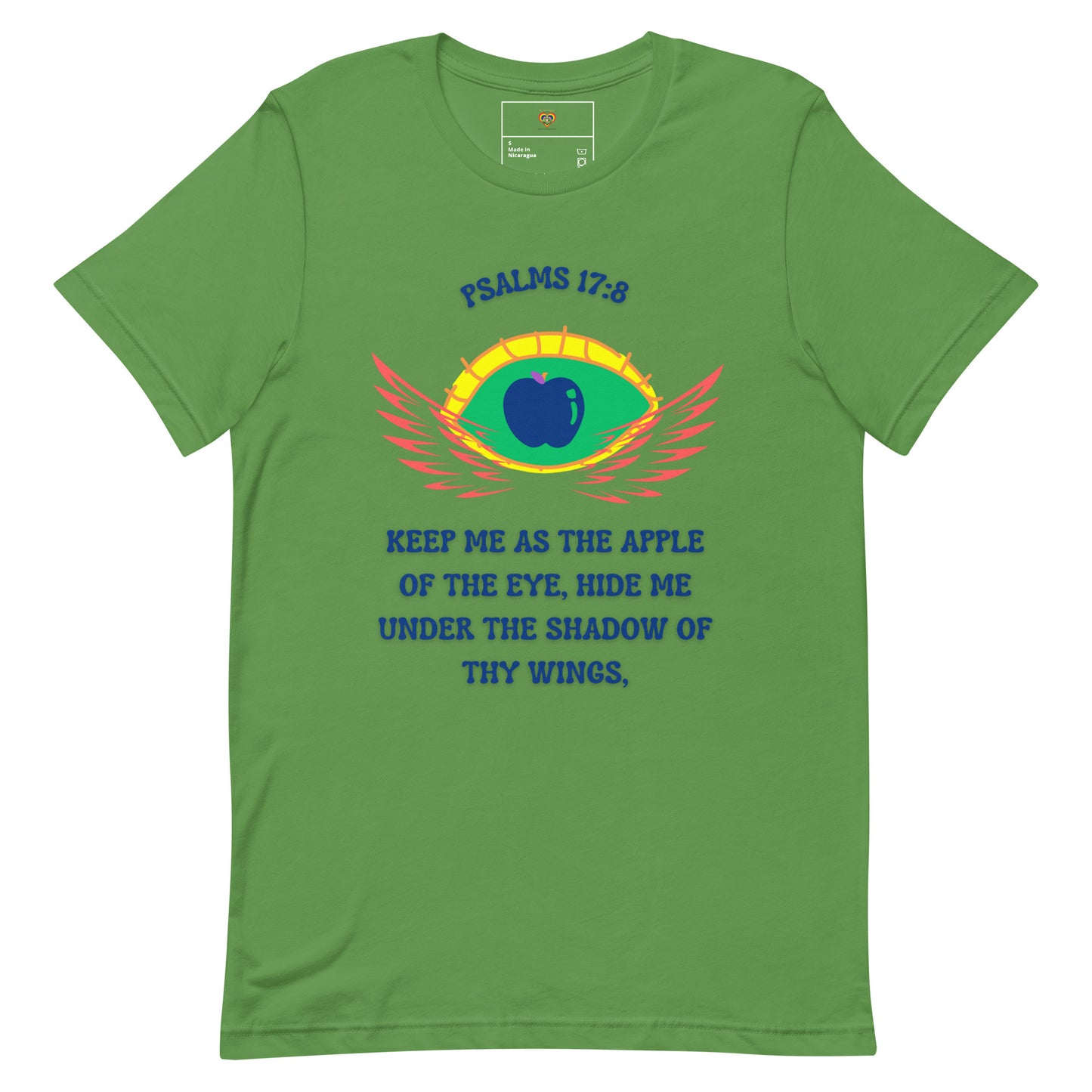 By Faith Psalms 17:8 Unisex T-Shirt