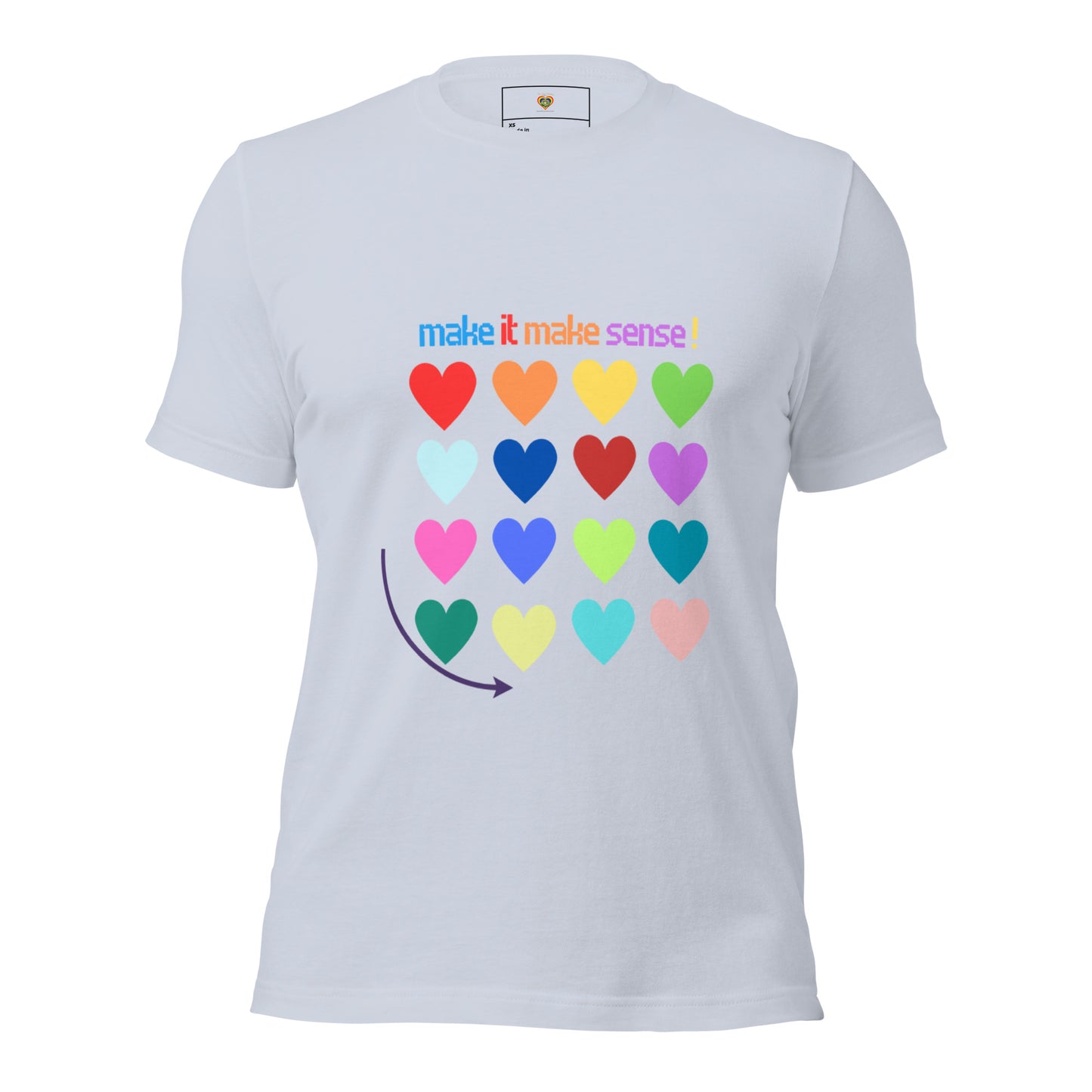 By Faith Make It Make Sense Romans 12:9 Short-Sleeve Unisex T-Shirt