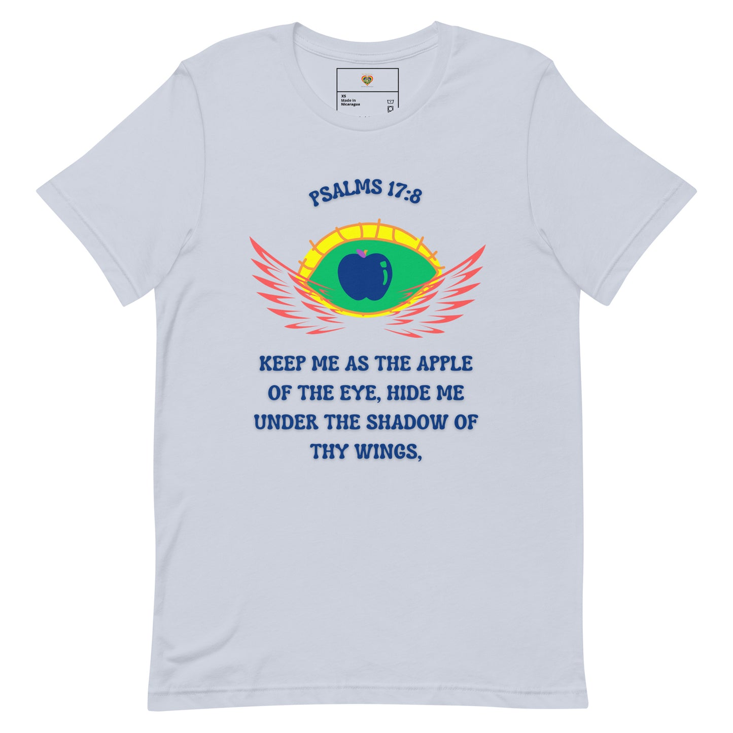 By Faith Psalms 17:8 Unisex T-Shirt