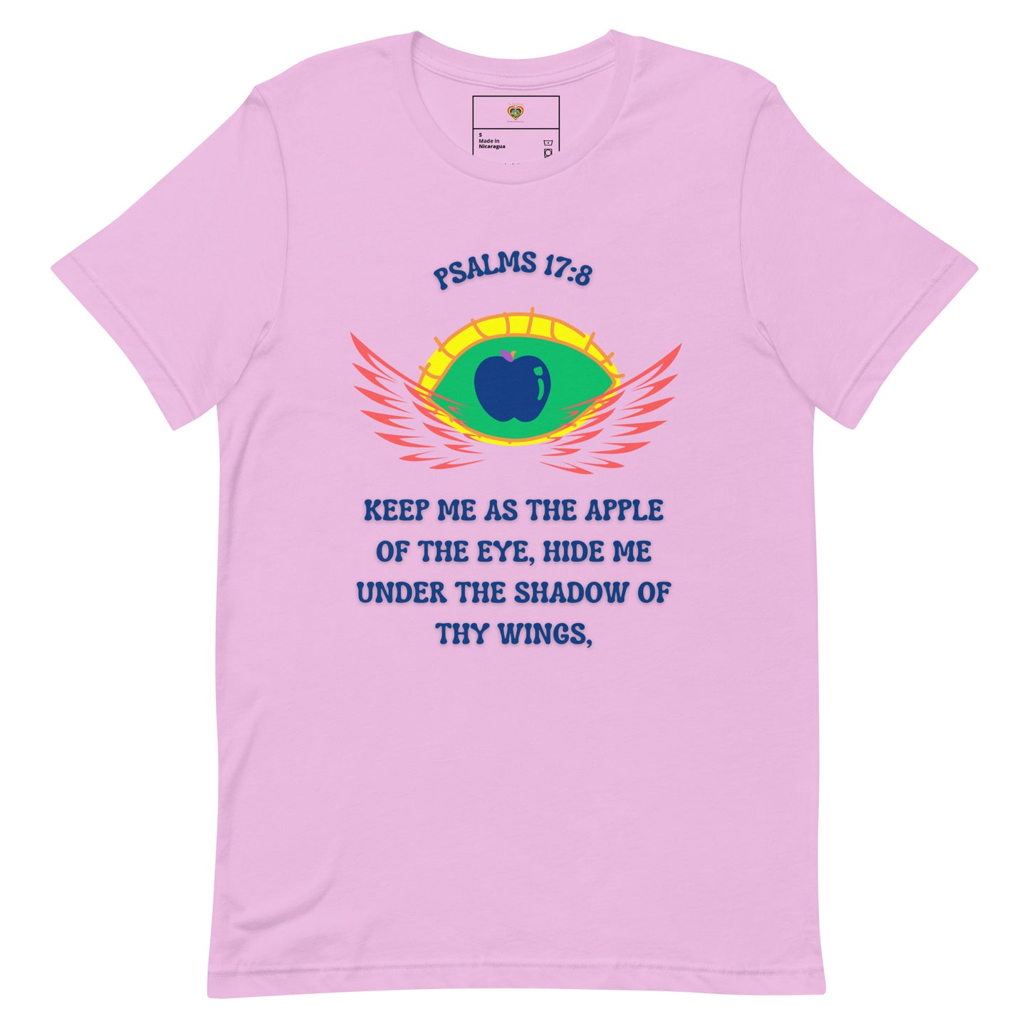 By Faith Psalms 17:8 Unisex T-Shirt