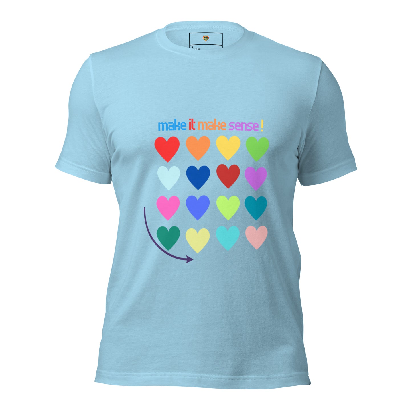 By Faith Make It Make Sense Romans 12:9 Short-Sleeve Unisex T-Shirt