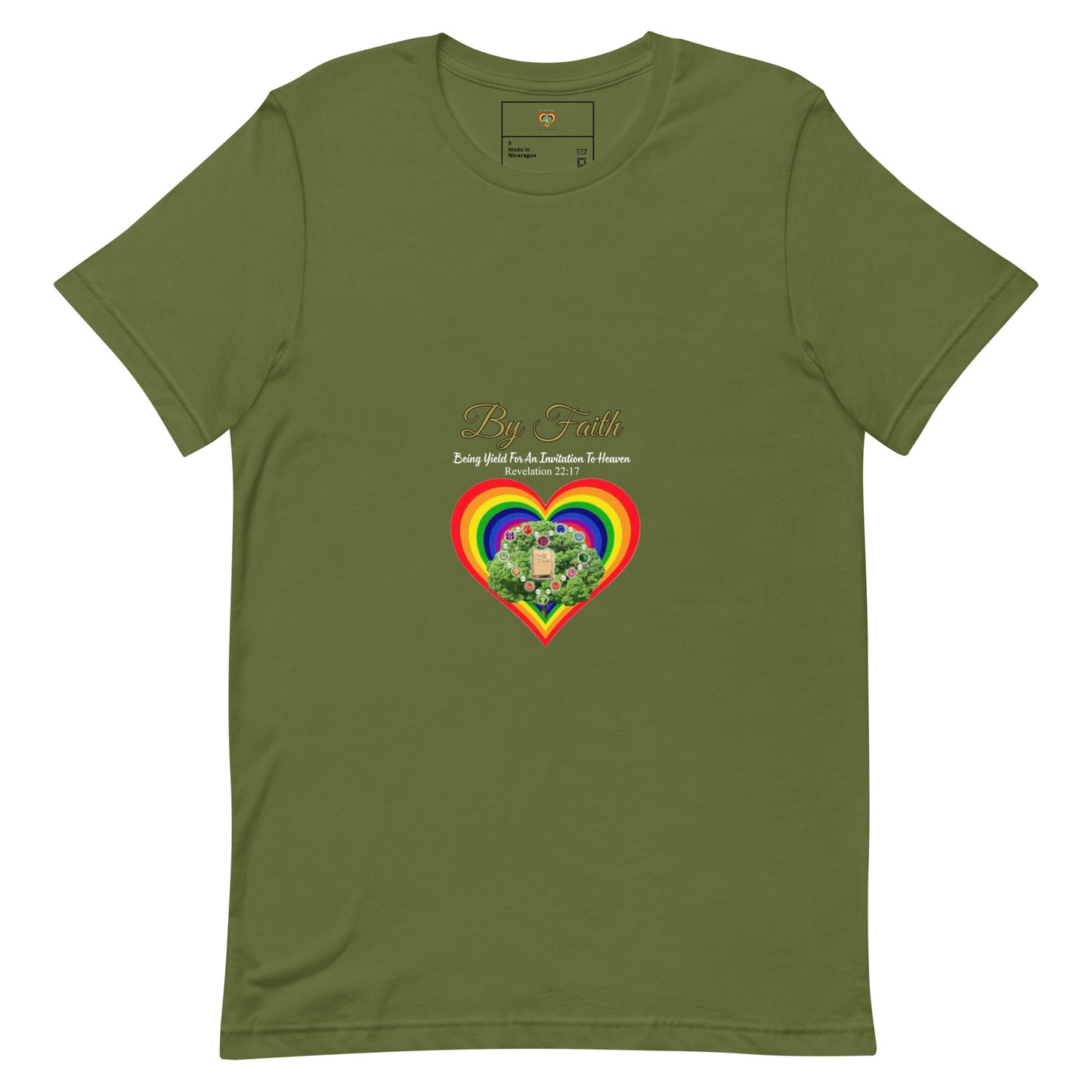 By Faith Logo Unisex T-shirt