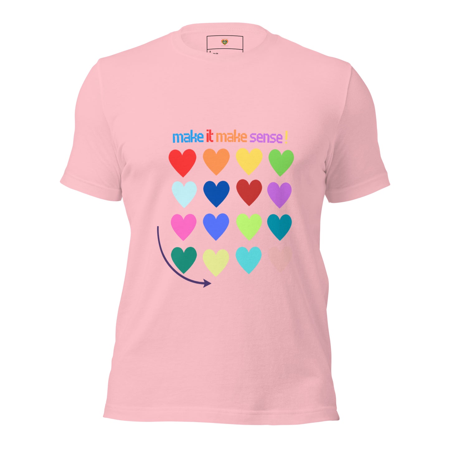 By Faith Make It Make Sense Romans 12:9 Short-Sleeve Unisex T-Shirt