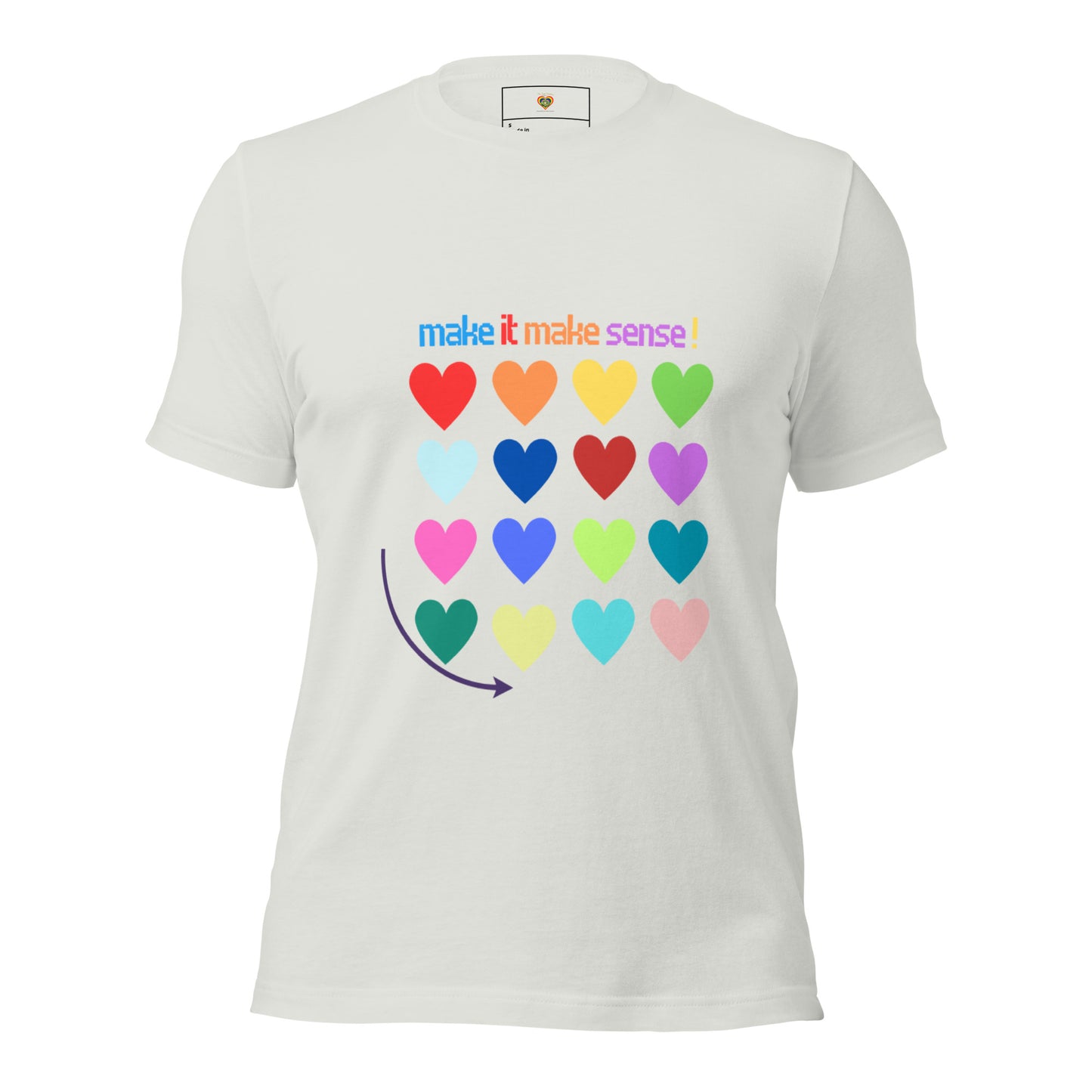 By Faith Make It Make Sense Romans 12:9 Short-Sleeve Unisex T-Shirt