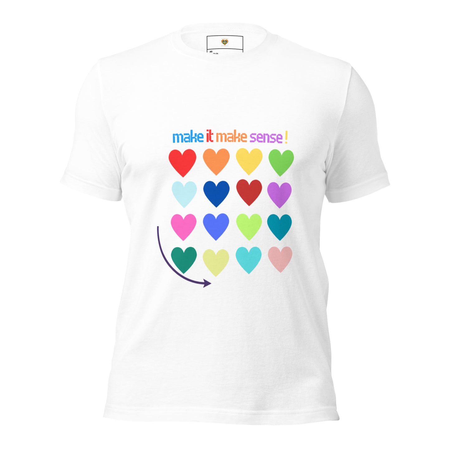 By Faith Make It Make Sense Romans 12:9 Short-Sleeve Unisex T-Shirt
