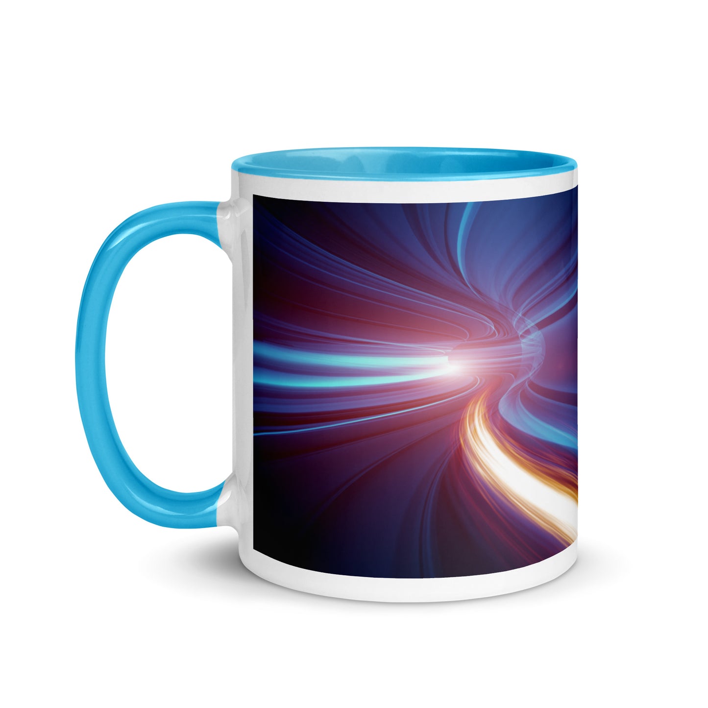 By Faith In Jesus Christ Love Has Won Mug with Color Inside