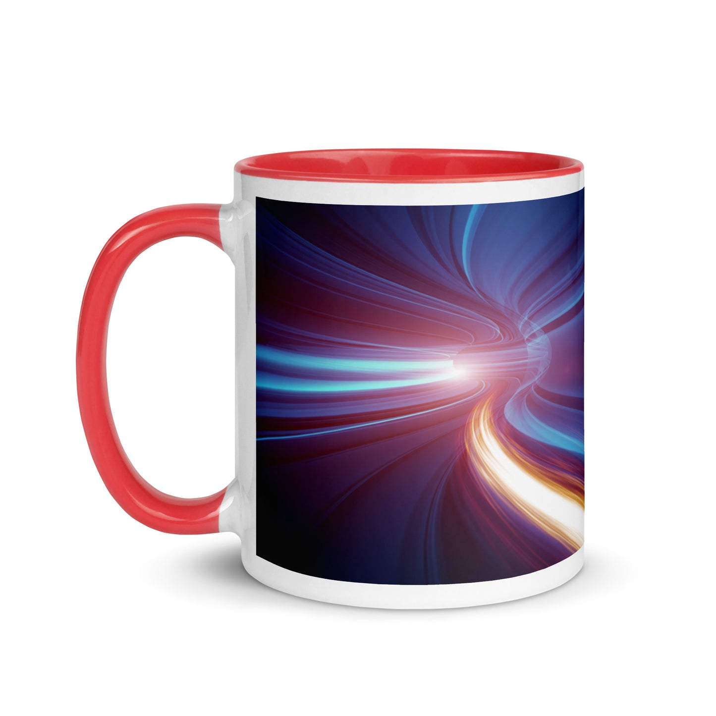 By Faith In Jesus Christ Love Has Won Mug with Color Inside
